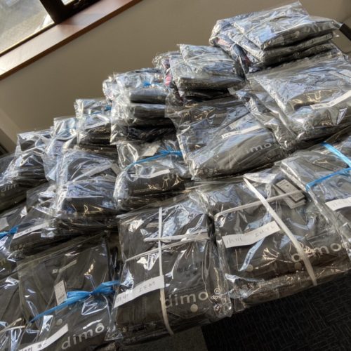 衣替え準備完了